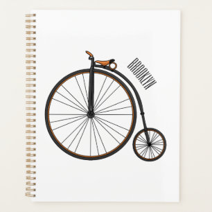 Agenda Ilustracion de personalizado de bicicletas de alta