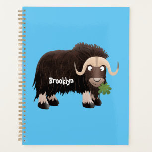 Agenda Ilustracion de personalizado de buey hongo