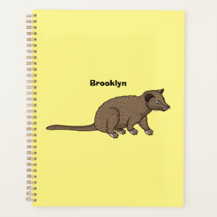 Agenda Ilustracion de personalizado de civet de luwak