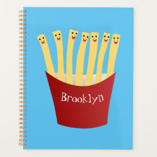 Agenda Ilustracion de personalizado de comida rápida de p