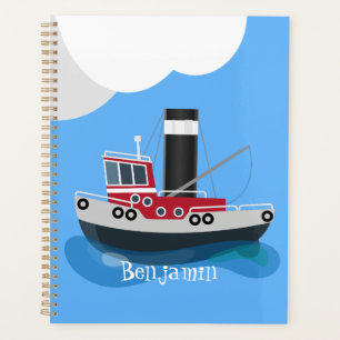 Agenda Ilustracion de personalizado de embarcaciones de a
