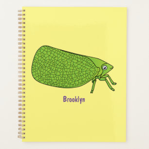 Agenda Ilustracion de personalizado de insectos de hoja v