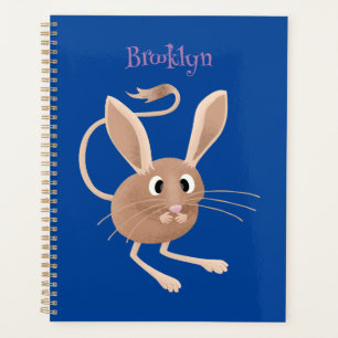 Agenda Ilustracion de personalizado de jerboa larga y cor