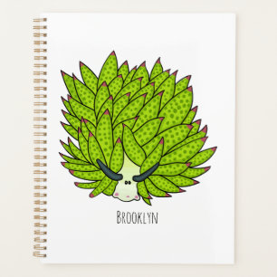 Agenda Ilustracion de personalizado de lodo de hoja