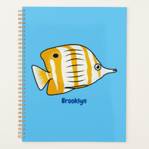 Agenda Ilustracion de personalizado de mariposas