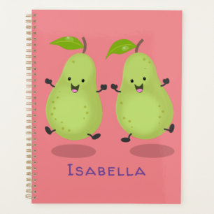 Agenda Ilustracion de personalizado de par de pera cúpula