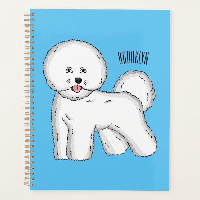 Agenda Ilustracion de personalizado de perro frito de Bic (Anverso)