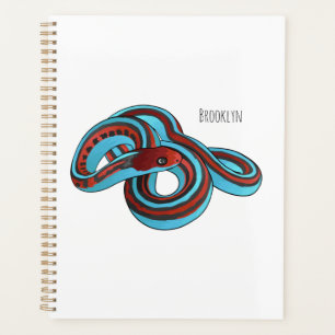 Agenda Ilustracion de personalizado de serpiente de San F