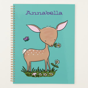 Agenda Ilustracion de personalizado de venado lindo y fel
