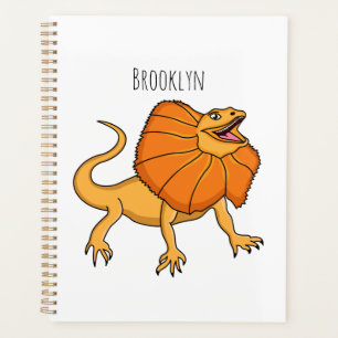 Agenda ilustracion de personalizado naranja