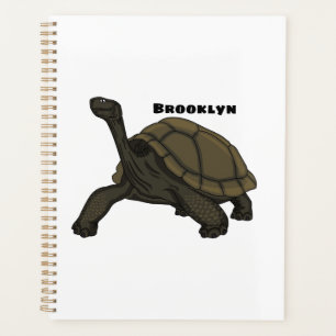 Agenda Ilustracion de tortugas terrestres de Galápagos
