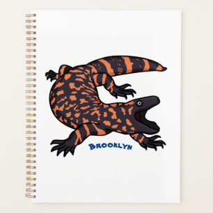 Agenda Ilustracion del personalizado monstruo de la gila