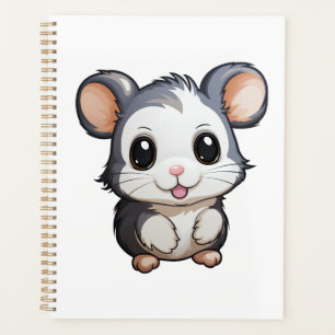 Agenda ilustracion del ratón personalizado