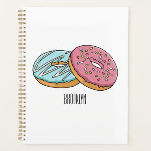 Agenda Ilustracion Donut personalizado