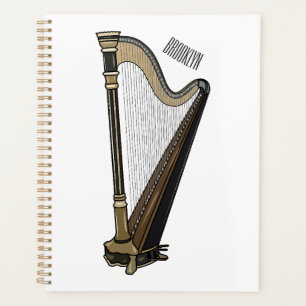 Agenda Ilustracion Harp personalizado