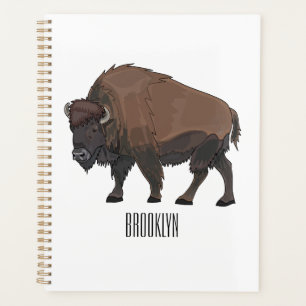 Agenda Ilustracion personalizado Bison