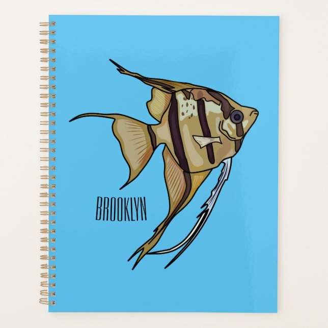 Agenda Ilustracion personalizado de Angelfish (Anverso)