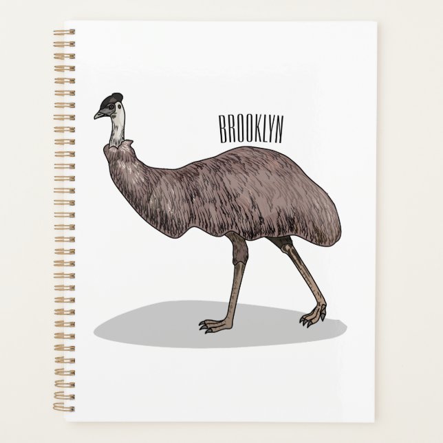 Agenda Ilustracion personalizado de aves de la Uem (Anverso)