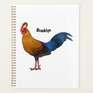 Agenda Ilustracion personalizado de aves de Sri Lanka