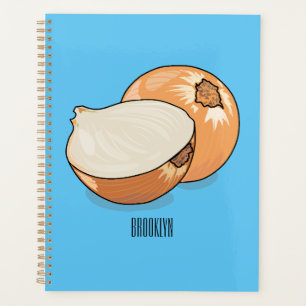 Agenda Ilustracion personalizado de cebolla