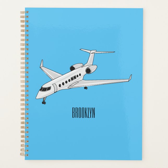 Agenda Ilustracion personalizado de chorro privado (Anverso)