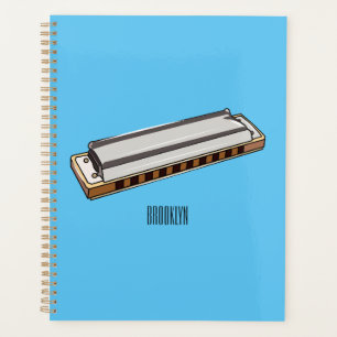 Agenda Ilustracion personalizado de Harmonica