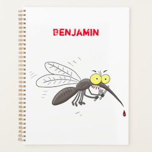 Agenda Ilustracion personalizado de insectos de mosquitos