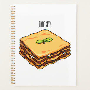Agenda Ilustracion personalizado de Lasagna