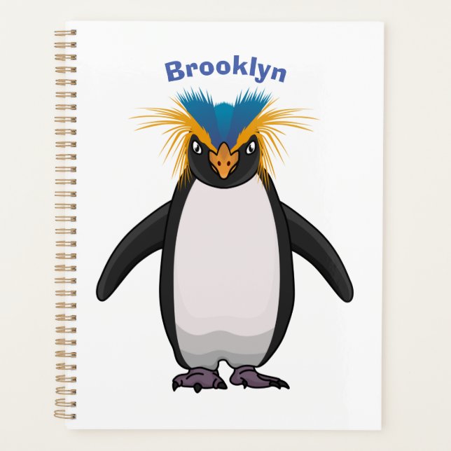Agenda Ilustracion personalizado de los macarrones de pin (Anverso)