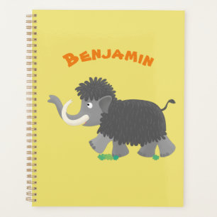 Agenda Ilustracion personalizado de mamut torpe