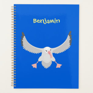 Agenda Ilustracion personalizado de pájaro de albatross