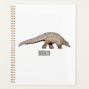 Agenda Ilustracion personalizado de Pangolin