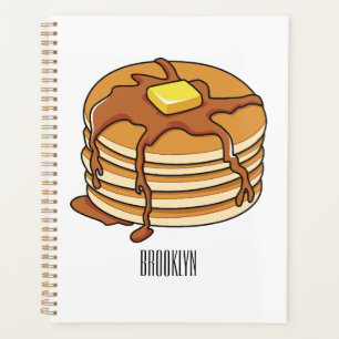 Agenda Ilustracion personalizado de panqueques