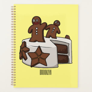 Agenda Ilustracion personalizado de pastel de pan de jeng