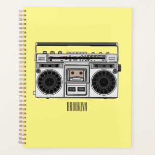 Agenda Ilustracion personalizado de radio