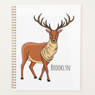 Agenda Ilustracion personalizado de renos