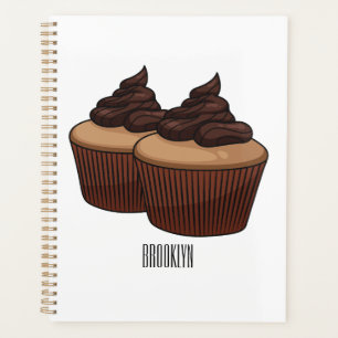 Agenda Ilustracion personalizado de tarta