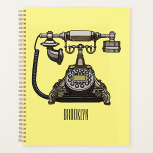 Agenda Ilustracion personalizado de teléfono