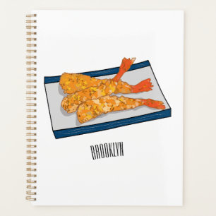 Agenda Ilustracion personalizado de tempura gambas