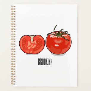 Agenda Ilustracion personalizado de tomate