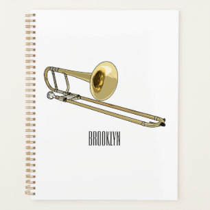 Agenda Ilustracion personalizado de Trombone