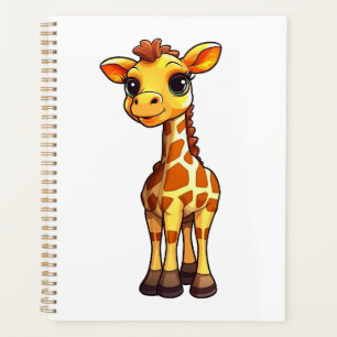 Agenda ilustracion personalizado giraffe