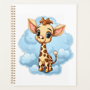 Agenda ilustracion personalizado giraffe