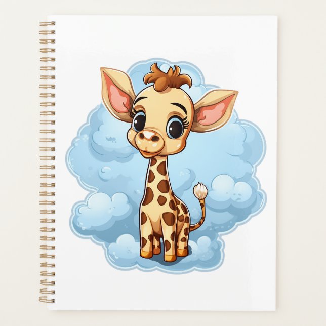 Agenda ilustracion personalizado giraffe (Anverso)