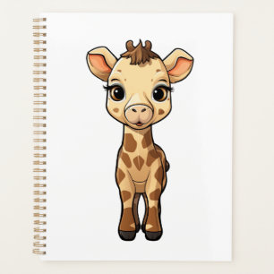 Agenda ilustracion personalizado giraffe