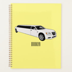 Agenda Ilustracion personalizado limusina