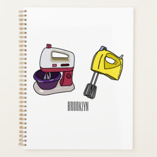Agenda Ilustracion personalizado mezclador