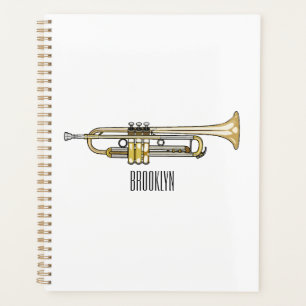 Agenda Ilustracion personalizado Trumpet