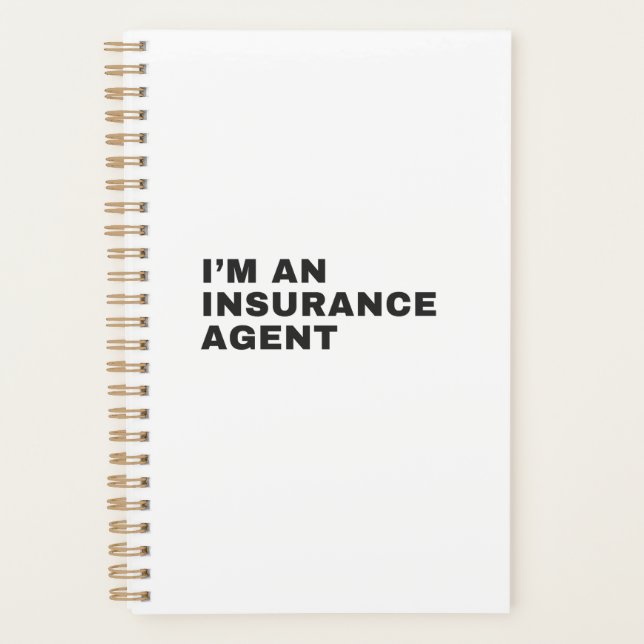 AGENDA I'M AN INSURANCE AGENT (Anverso)