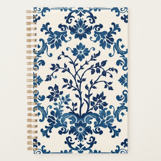 Agenda Impresión de porcelana Blue Willow (Anverso)